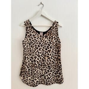 Chico's Leopard Print Tank- Day to night, workwear , Size 0 💖